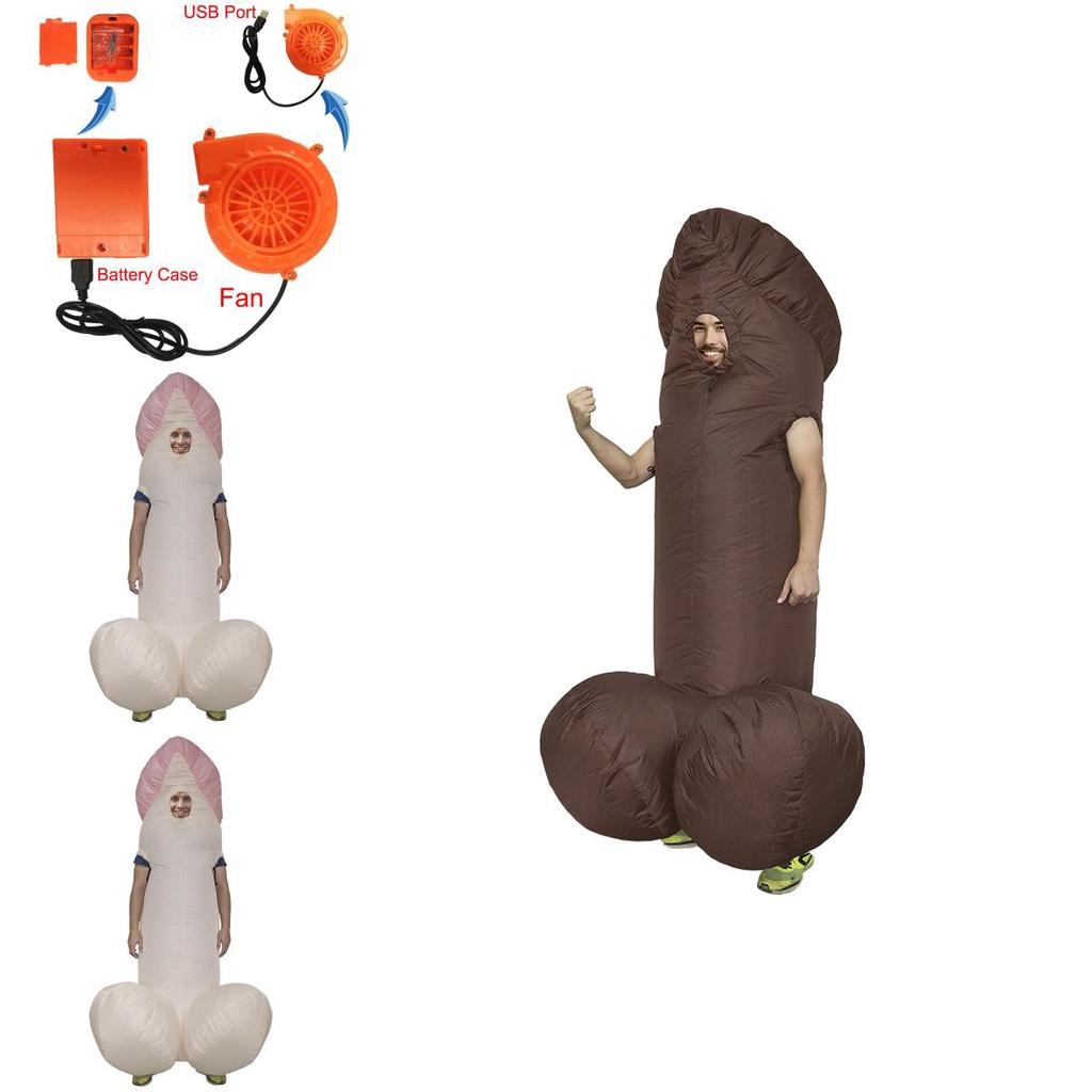 Vibrant Inflatable Willy Penis Costume Outfit For Fun Cosplay And Parties