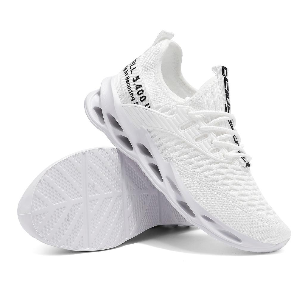 Flying Woven Men's Blade Couple Shoes Cold Sticky Shoes Flying Woven Mesh Blade Coconut Running Shoes Casual Travel Sports Shoes