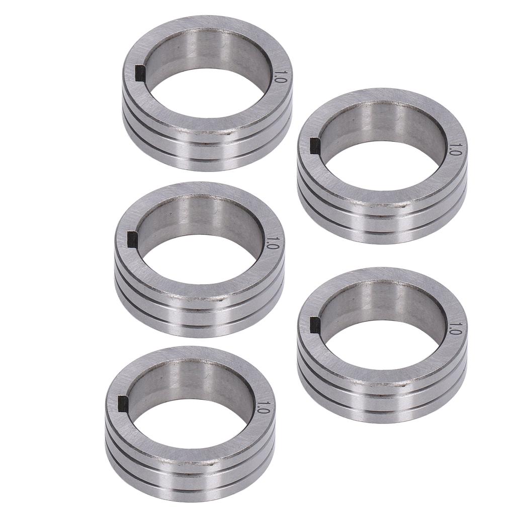 5Pcs Welder Wire Feed Roller 0.8‑1.0mm Groove Feeding Guide Wheel for BINZEL Welding Machine
