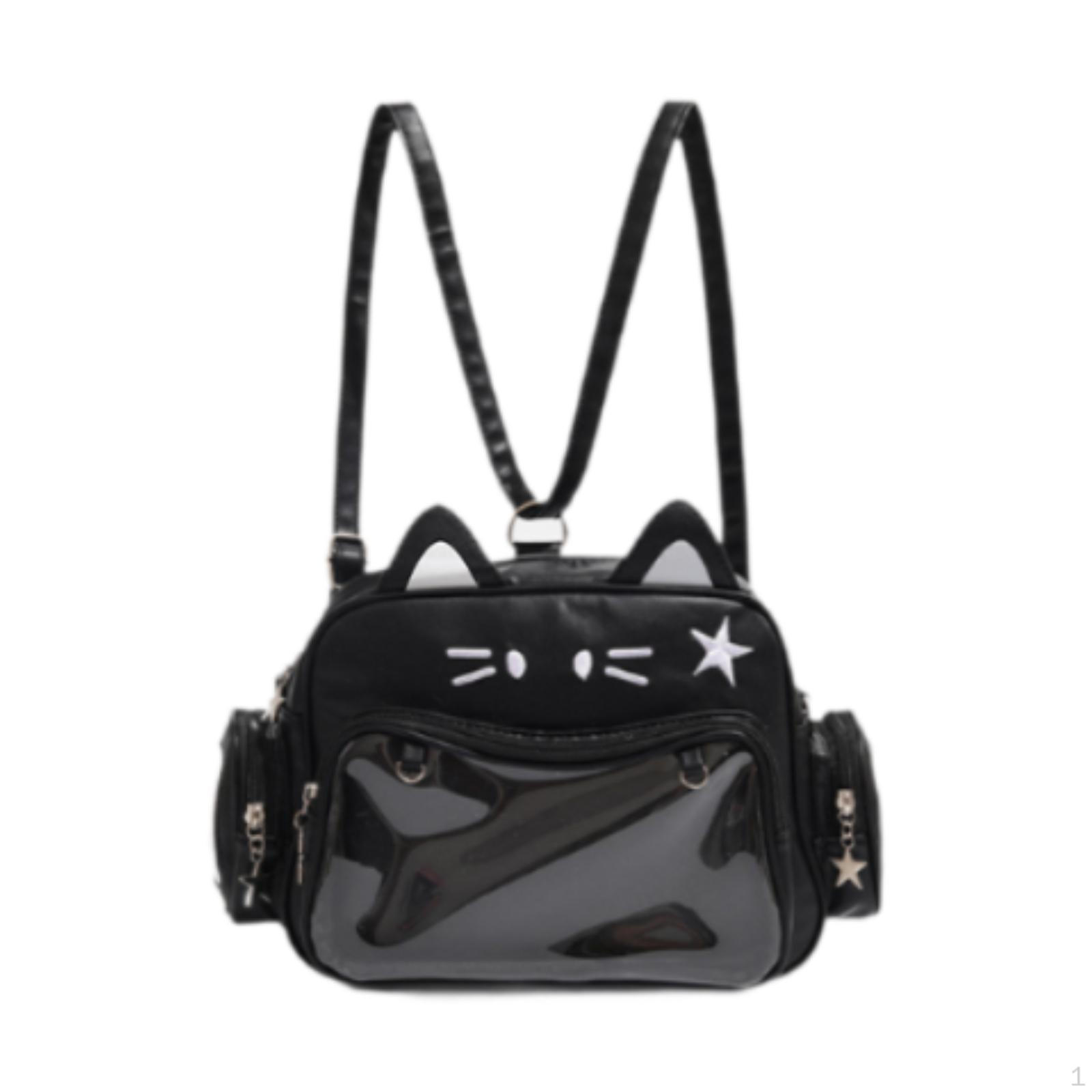 Кошелек Cat Ita с прозрачным окном сумка через плечо для демонстрации аниме-фигурок на Хэллоуин 2654₽