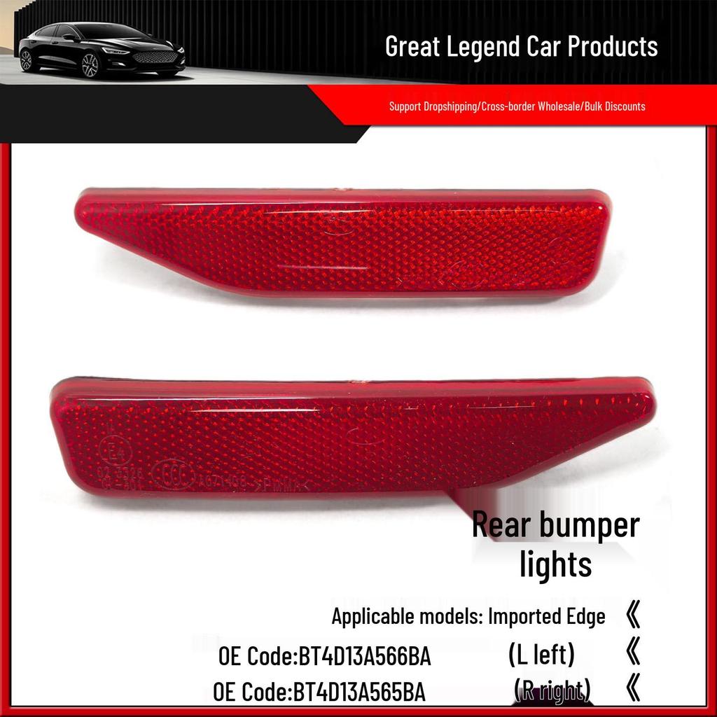 Rear Bumper Reflector Light for Ford Edge - Model BT4D13A566BA/BT4D13A565BA