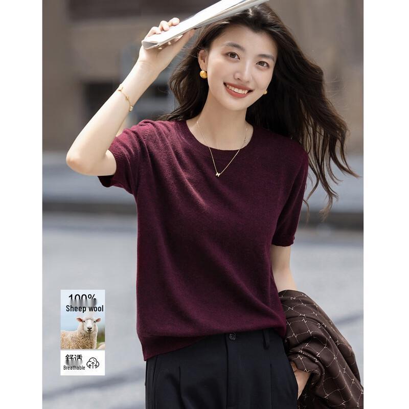 Dámský žebrovaný svetr Demana ze 100% merino vlny