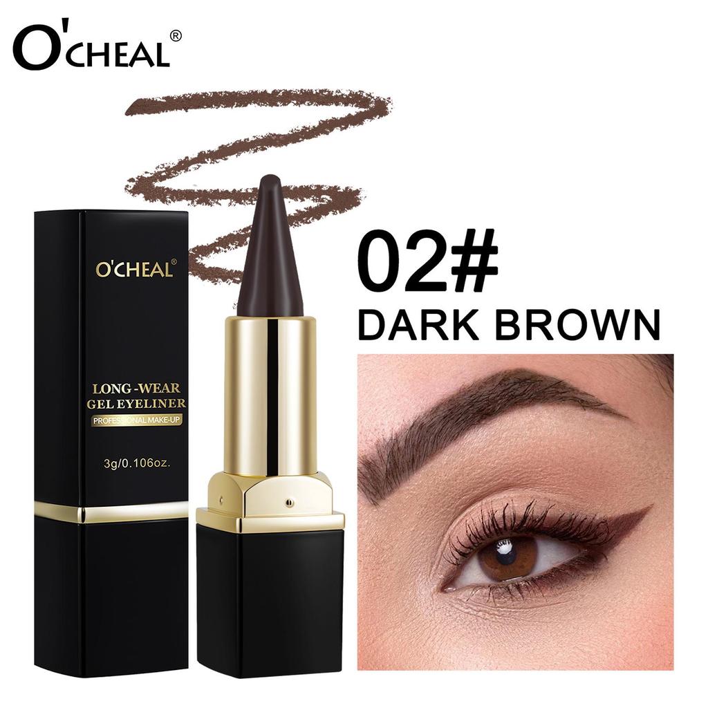 Oceana Matte Eyeliner Gel Pencil - Smooth, Non-Smudging, Creative Eye Makeup for Halloween & Stage