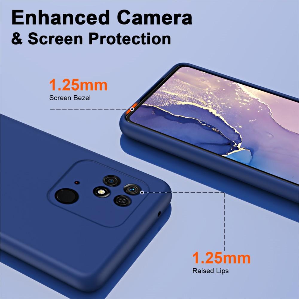 Liquid Silicone Case For Xiaomi Redmi 10C Fundas Luxury Soft Shockproof Phone Cover Redmi 10C Case