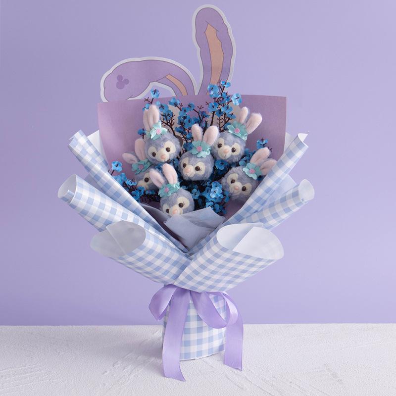 Hand-Knitted Rose Yarn Bouquet - Perfect Birthday or Festival Gift for Friends and Teachers
