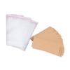   Kraft Paper Car Coasters, 50PCS Drink Coaster Blanks Set with Sling Bags for   Craft and Gift Making  