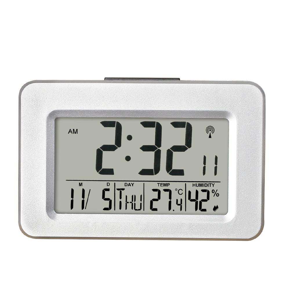 Automatic Time-adjustment Intelligent Japanese Radio Clock Backlight Electronic Luminous Alarm Clock German Radio Clock American Wireless Clock