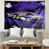 football Ravens Logo Quick-Dry Tapestry Hanging for Bedroom,Livingroom, Playroom,Decor Art Room Wall Tapestry Holiday and Birthday Gifts