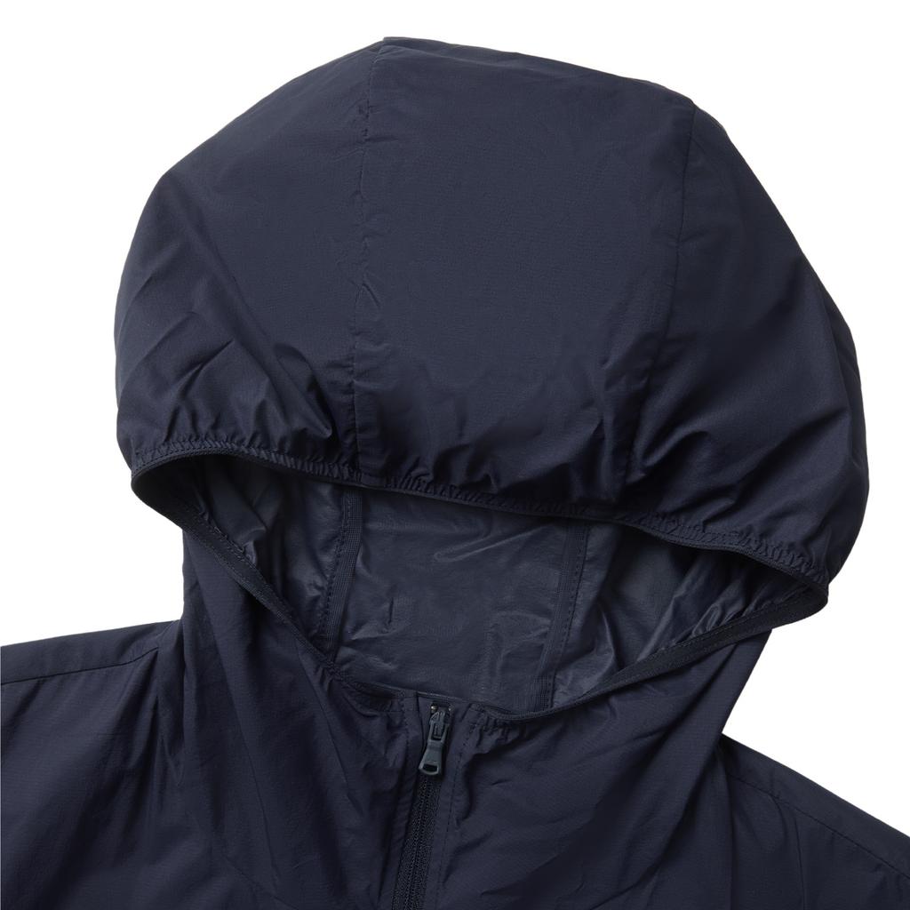 Li-Ning Comfortable Casual Minimalist Hooded Zipper Solid Color Versatile Jacket Men Jackets Ink-Blue AFDV261-15