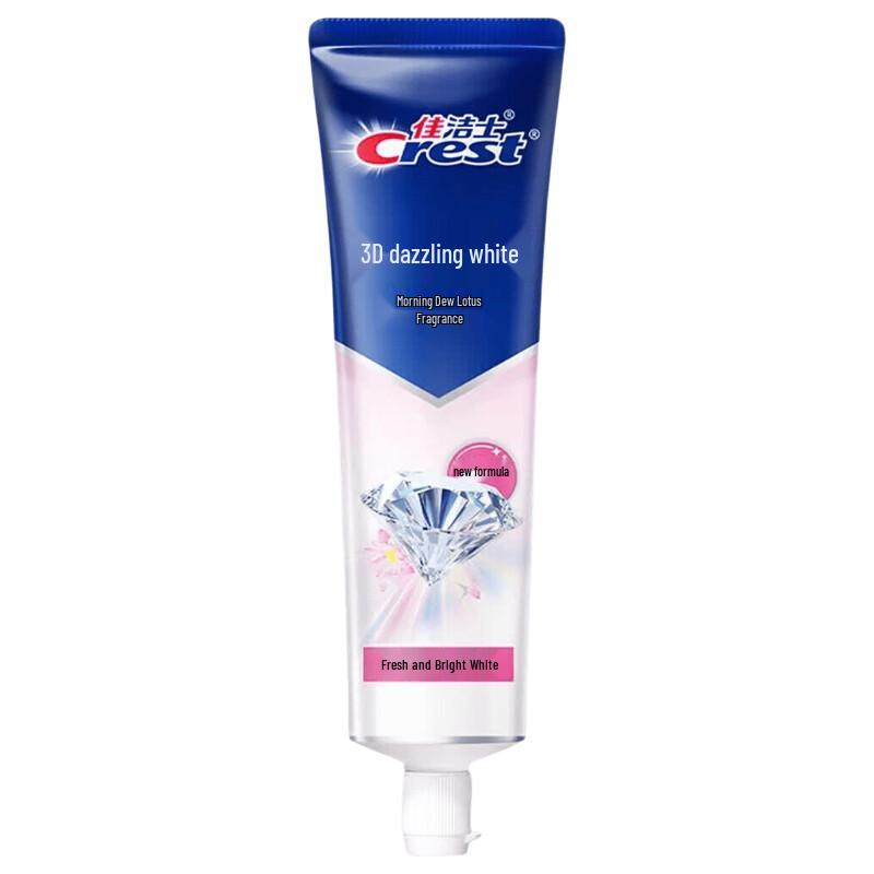 Crest 3D White Morning Dew Lotus Scent Toothpaste