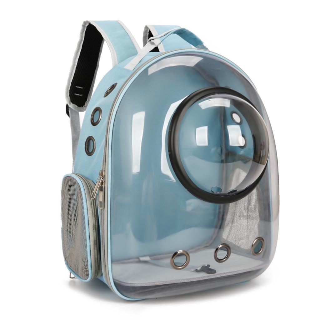 New Space Capsule Transparent Cat Bag Dog Bag Large Capacity Out Portable Breathable Double Shoulder Pet Bag Cat Backpack