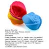12 Pcs/Set Muffin Cup Food Grade Stackable Random Color Heart Star Shaped Cupcake Mold Pastry Tool High Temperature Resistant