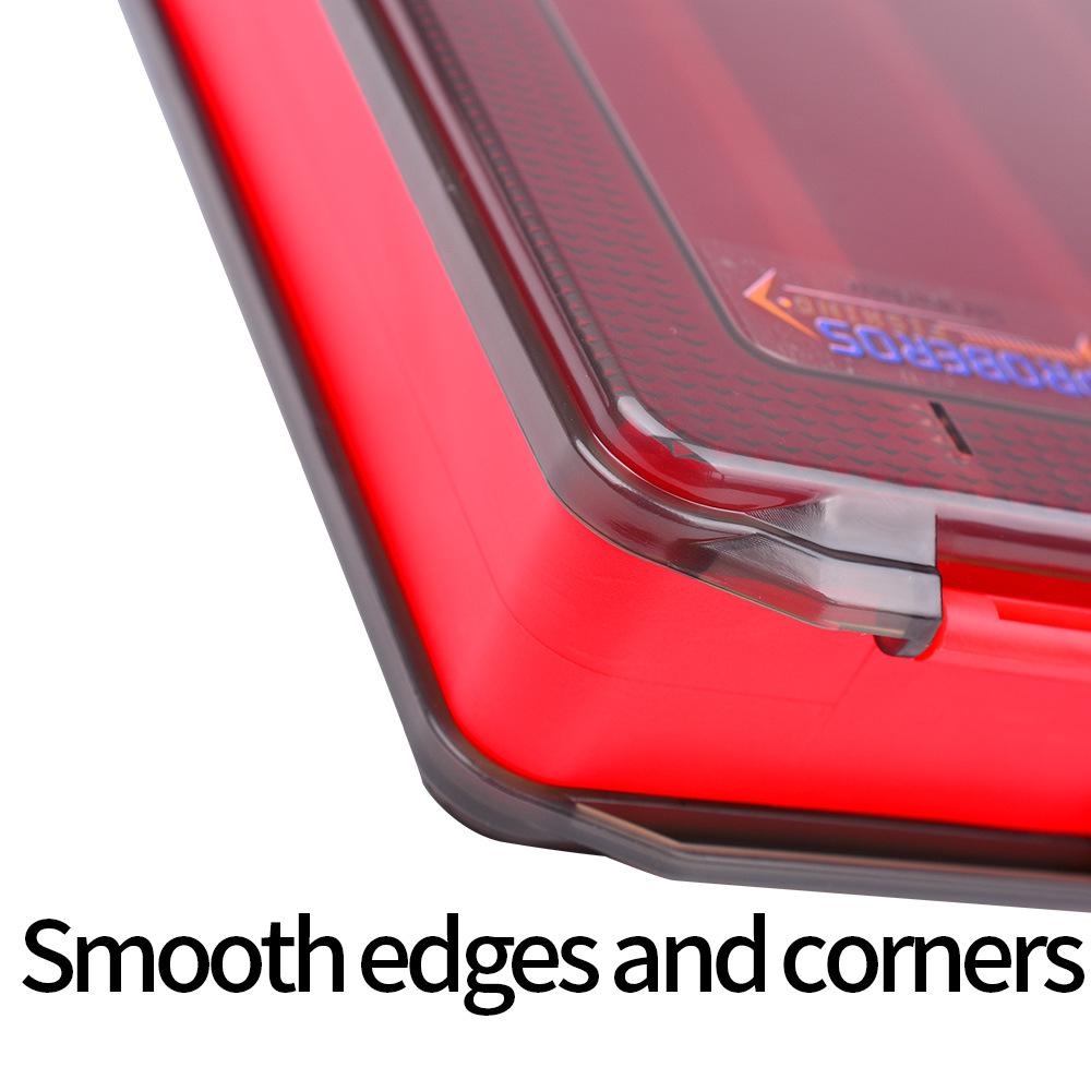 Double Lure Box Fishing Storage Box Portable Bait Fake Bait Accessory Box Mino Pencil Lure Bait Plastic Box