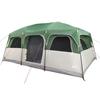 VidaXL 10 Person Family Cabin Tent Green Waterproof, Tent, Camping Shelter, Garden Shelter, Camping Tent 94539