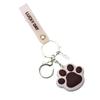 1 szt. Breloczek do kluczy Kocia Łapa Kreskówka Damski Uroczy Dziewczęcy Breloczek Serce Wisiorek do Samochodu Dekoracja Torby