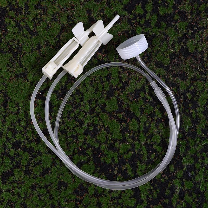 1 szt. 1 do 2 Wiszące Kapiące Igły Rurka Infuzyjna Torba do Podlewania Ogrodu Automatyczne Urządzenie do Podlewania Roślin Zestaw Kapiących Strzałek