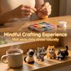 DIY Animal Bead Kit Tiny Fun Craft Set Animal Beading Craft Set For Kid Boys Girls Children Teens Adult Women Men Desk Bookshelf