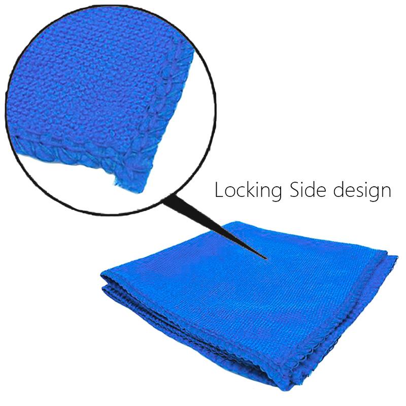 Microfiber 201Pcs Car Wash Towels Absorbent Drying Hemming Car Care Cloth Household Kitchen Bathroom Cleaning Cloths Towel Rags
