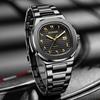 New Luxury Watch For Man Waterproof Luminous Date Stainless Steel Men Watch Casual Quartz Men's Watches Male Clock+BOX