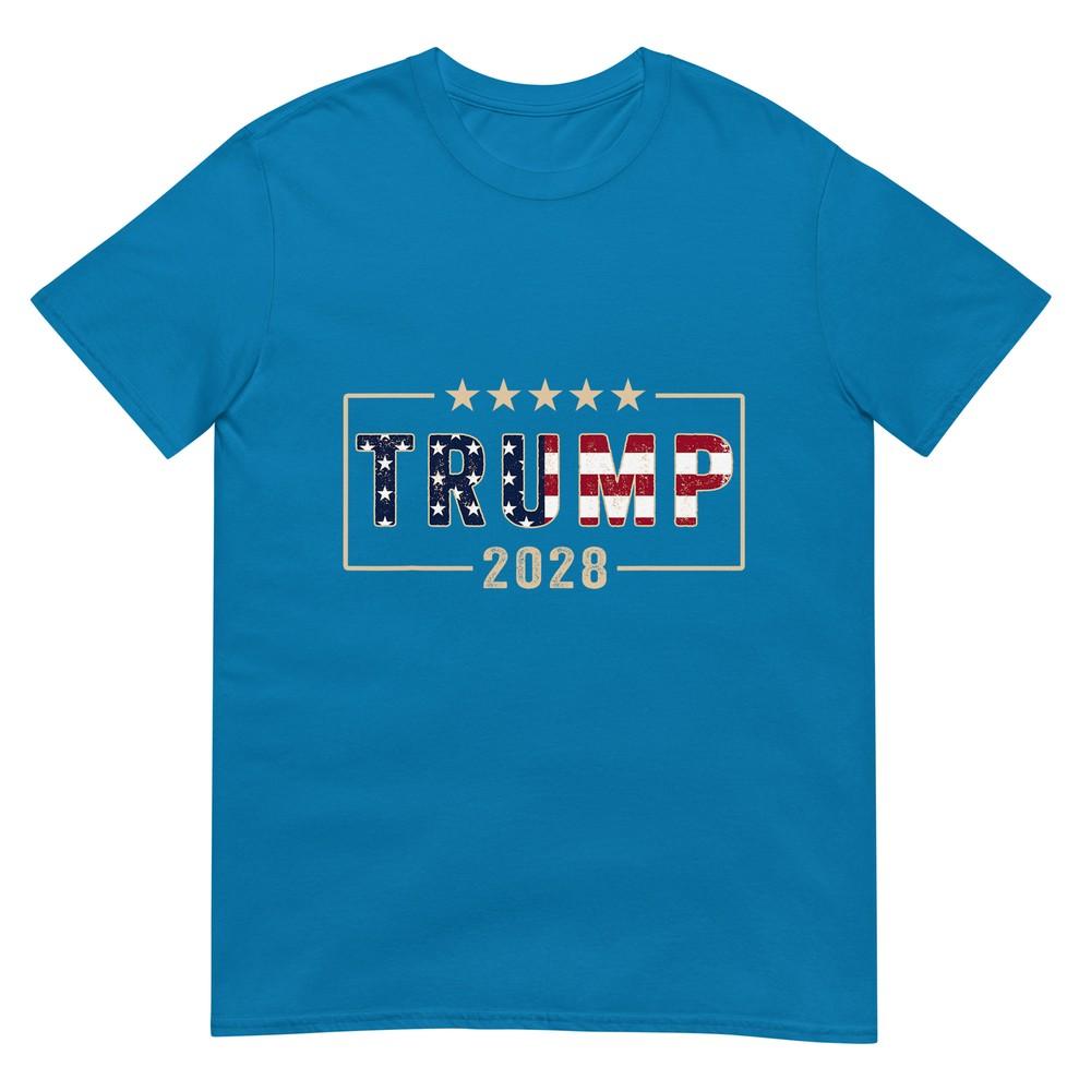 Trump 2028 Shirt Vote Donald Trump Flag 2028 TShirt