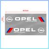 2Pcs Car Body Decoration Stickers Door Personalized Sport 3D Stickers For Opel Astra H G J Insignia Mokka Zafira Corsa Vectra B C D