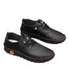 Hand-stitched Microfiber Leather Mother Shoes Casual Shoes Wear-resistant Flat Sole Single Secondary Second-class Women's Shoes