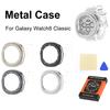 For Galaxy Watch8 Classic 46mm Watch Protective Shell Anti-Fall Metal Cover Protector Protective Hard Frame Gift for Friends