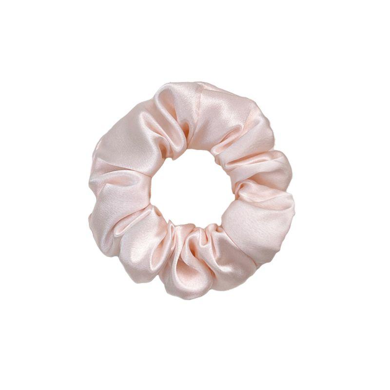 

Silk Double Blue Fashion Popular 100% Mulberry Silk Silk Large Intestine Hair Ring Silk Hair Rope Hair Accessories 3.5cm Wide 3.5cm 19mm Cherry Blossom Pink