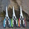 1pc Fish Pliers Ergonomics Anti-slip High-strength Multifunctional Cut Fishing Line Fishing Tied Hooks Pliers Angling Equipment
