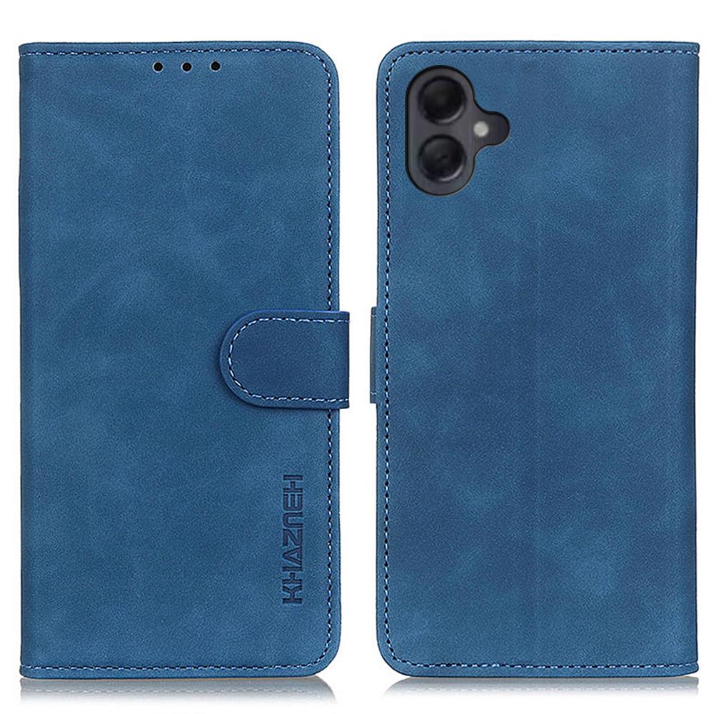 KHAZNEH For Samsung Galaxy A06 4G Case Retro PU Leather Wallet Stand Phone Cover