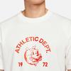 Nike Graphic Letter Print Loose Fit Short Sleeve T-Shirt for Men, White