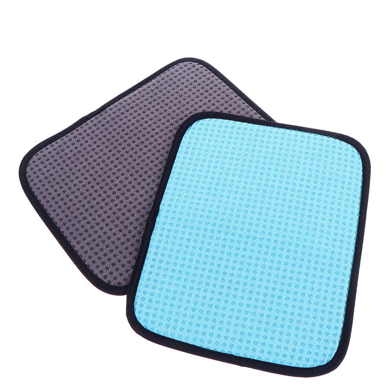 25x20CM Bowling Ball Cleaning Towel Nonslip Polyester Reusable Pad for Bowling Training Maintenance