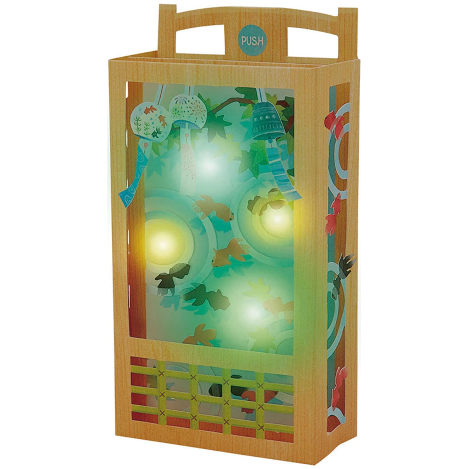 

Sanrio Message Card Summer Wind Chimes and Goldfish Flowing Water and Wind Chime Tones Music Box Overseas Shipping Available JSP SANRIO 111821