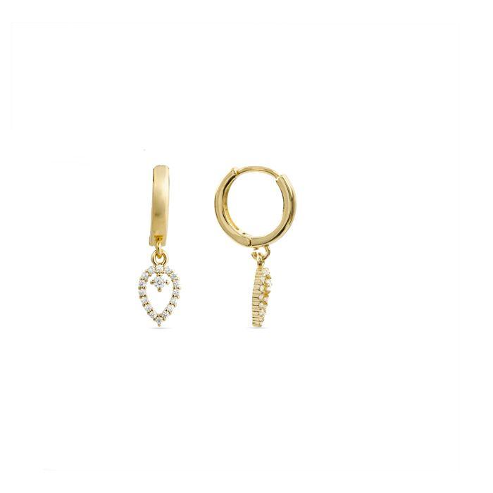 Luxenter Sarath Earrings and 18k Gold Plated
