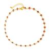New Necklace Necklace of Devil's Eye Female Personality Minority Simple Creative Trend Mixed-color Clavicle Chain Jewelry
