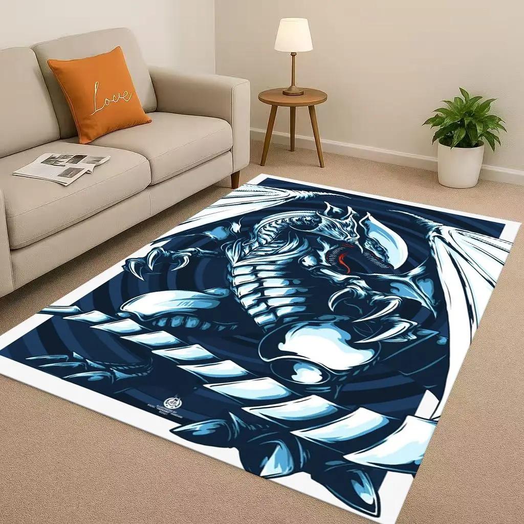 Winged Dragon of Ra Yu-Gi-Oh MONSTER CARD Cartoon Living Room Non-Slip Area Rug Carpet for Bedroom Sofa,Easy Clean Home Doormat