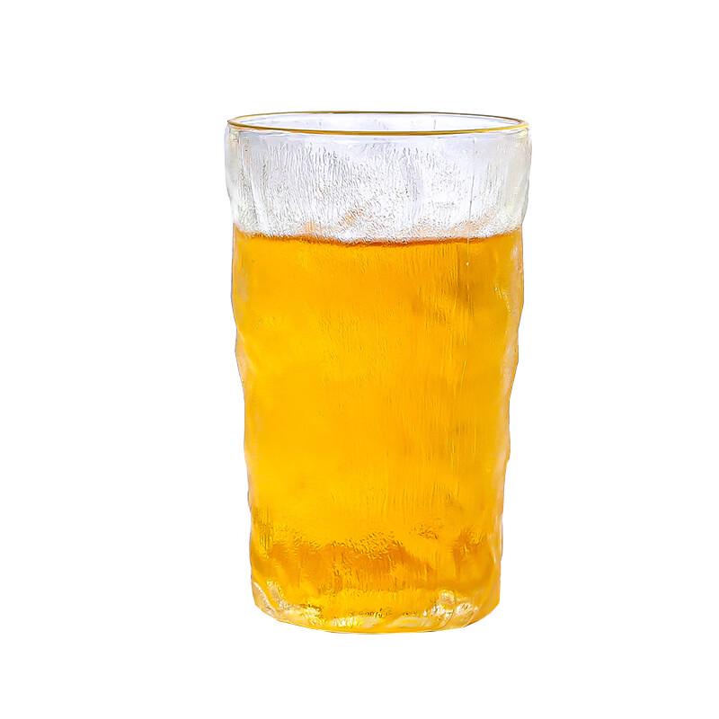 OLOEY Iceberg Texture Hammered Glass Cup