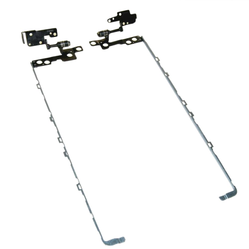 HSSDTECH No-Touch Left & Right LCD Screen Display Hinges for HP 17-BY 17-CA 470 G7 (L22536-001, 6055B0057001, 6055B0057002)