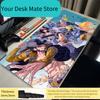 Large Mouse Pad Office Computer One Piece Dracule Mihawk Desk Mat Black Table Keyboard Laptop Carpet Accessories Gaming Mousepad