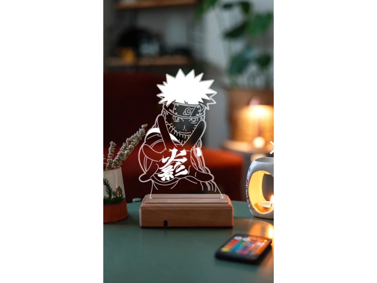 

Наруто Узумаки 3d 16 цветов ночник