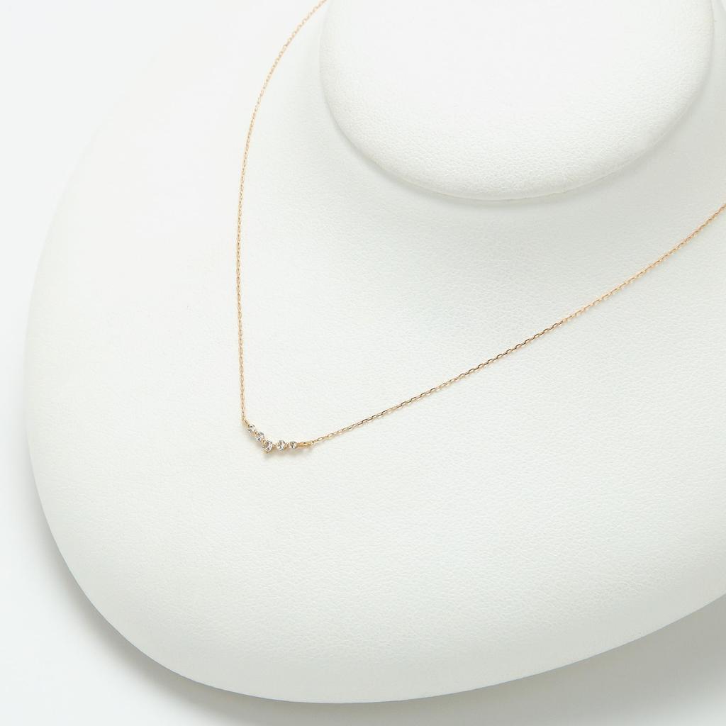 Estelle Official Women's Necklace, 10K Yellow Gold with White Topaz, 0351-1417-0041-0000