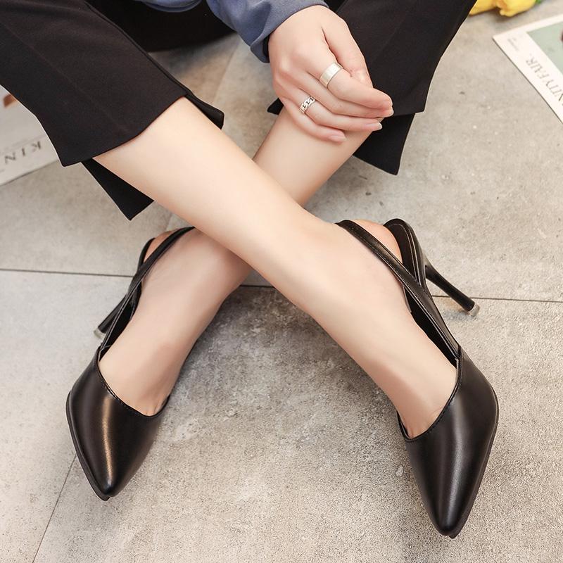 High Quality Shoes for Women Buckle Strap   Heels  Sale  Pumps Pointed Toe     Zapatos
