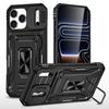 Applicable To Apple 17AIR Mobile Phone Case, Lens 16Pro Anti-drop Mobile Phone Case with Bracket, Magnetic Suction 15 Anti-fingerprint.
