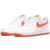 New Nike Air Force 1 Low White Orange 2021 DC2911-101