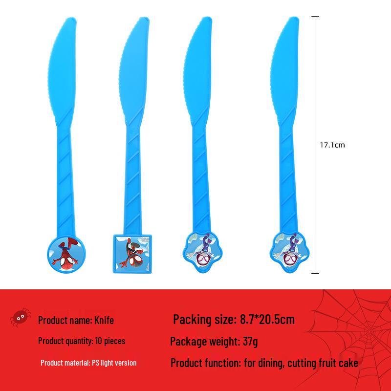 Hot-Selling Spider-Man & Friends Disposable Plate Set with Balloon Decorations for Parties