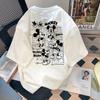 2025 Latest Disney Mickey Mouse Shortsleeved Tshirt Pure Cotton Loose Breathable Mens and Womens Trendy Versatile Top Summer