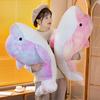 Colorful Dolphin Doll Sleeping Pillow Ragdoll Children's Bed Large Whale Plush Toy Boys and Girls