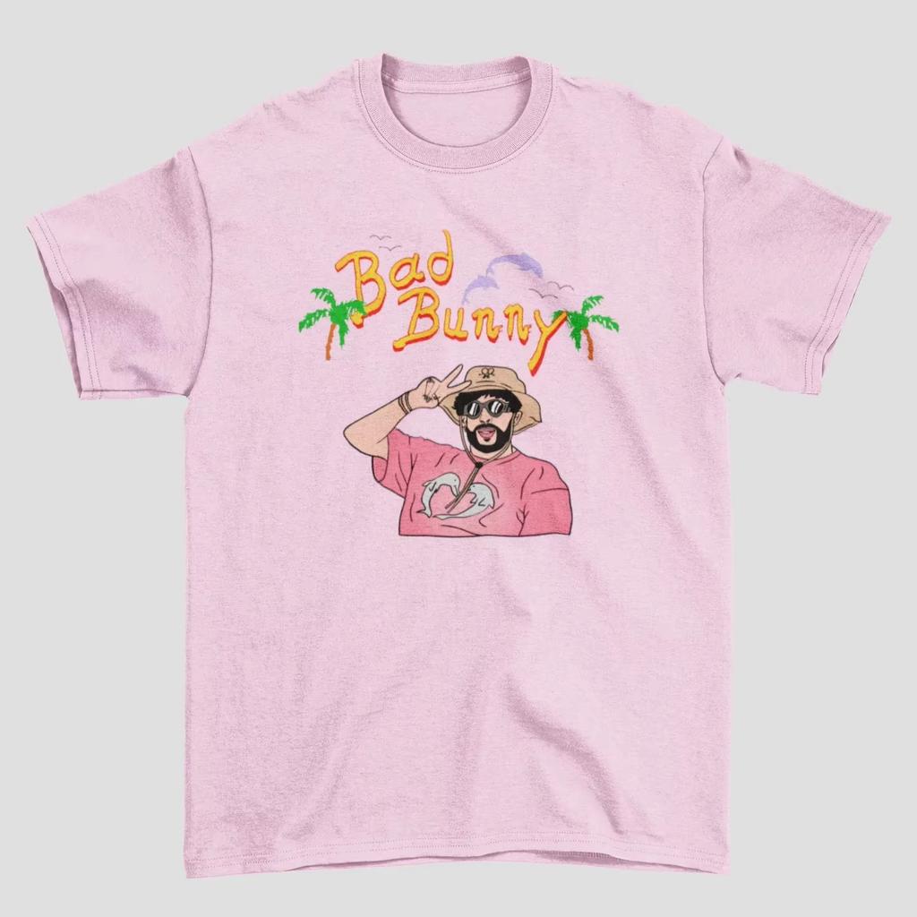 Rapper Bad Bunny Tour 2026 Debi Tirar Mas Fotos DTMF Merch TShirts Mens Fashion Hip Hop Pop Music Short Sleeve Tees Streetwear