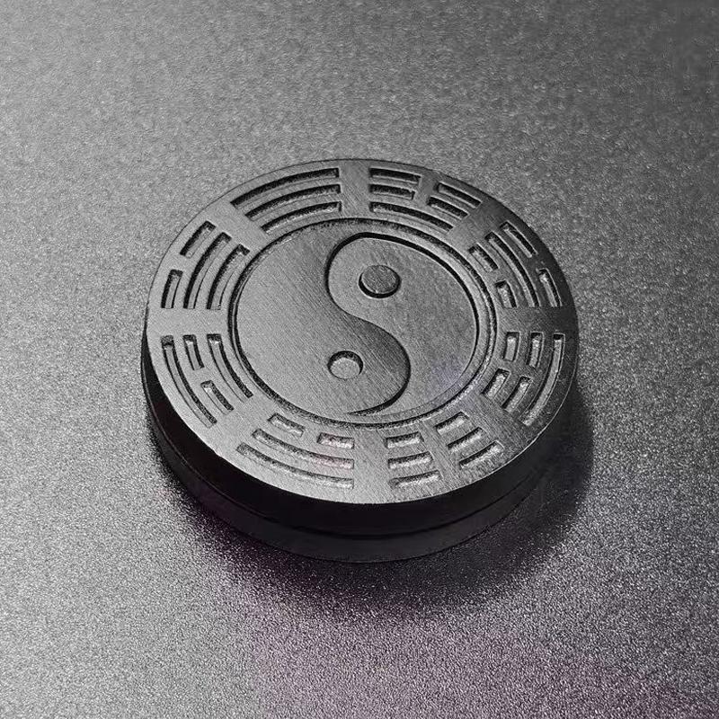 Tai Chi Haptic Coin Slider Clicker Fidget Toy Stress Relief Anxiety For Adults Adhd Tdah Ansiedade Alívio Do Estresse