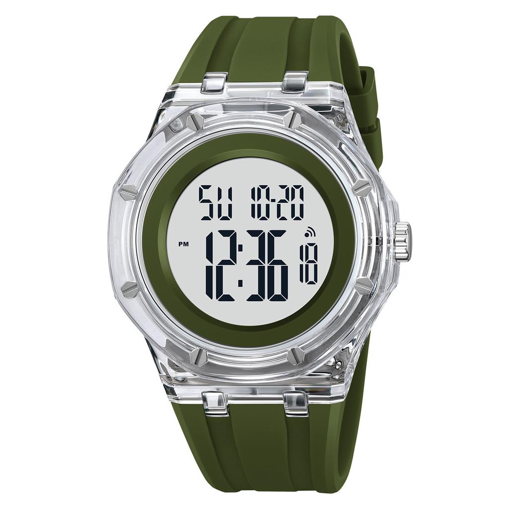Fashion Trend Student Watch Men's and Women's Outdoor Multifunctional Luminous Electronic Watch Waterproof Electronic Watch